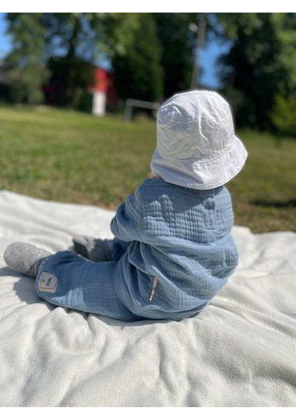 4 Kat Müslin Pamuk Erkek Bebek - Çocuk Sweatshirt