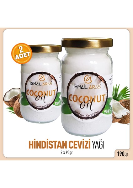 Ismail Aras Hindistan Cevizi Yağı 2 Kutu fiyatları