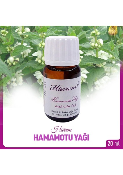 Hamam Otu Yağı 20 Ml