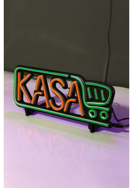 Kasa Neon LED / Desk Lambası / Ödeme Noktası Dekoratif Lamba / Işıklı Vezne / Ambians Işığı indirimleri