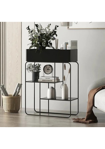 Dekoratif Metal Çiceklik Dresuar