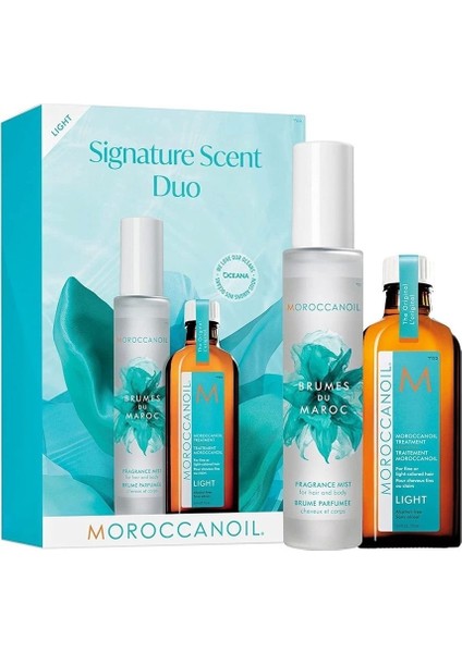 Moroccanoıl Light Signature Scent Duo Set