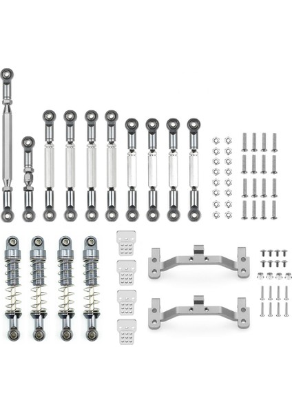Metal Direksiyon Bağlantı Çubuğu Çekme Çubuğu Montaj Seti Mn D90 Mn-90 MN99S 1/12 Rc Araba Yükseltme Aksesuarları, C (Yurt Dışından)