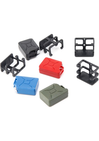 2 Adet Simülasyon Yağ Kutusu Yakıt Tankı 1/10 Rc Paletli Araba Eksenel SCX10 Trx4 D90 Dekorasyon Yükseltme Parçaları, 3 (Yurt Dışından) modelleri