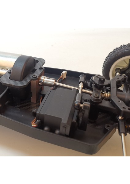 104001 1/10 Rc Araba Karbon Fiber Şasi Araba Alt Şok Kulesi Kurulu Seti Yükseltme Parçaları Aksesuarları (Yurt Dışından) modelleri