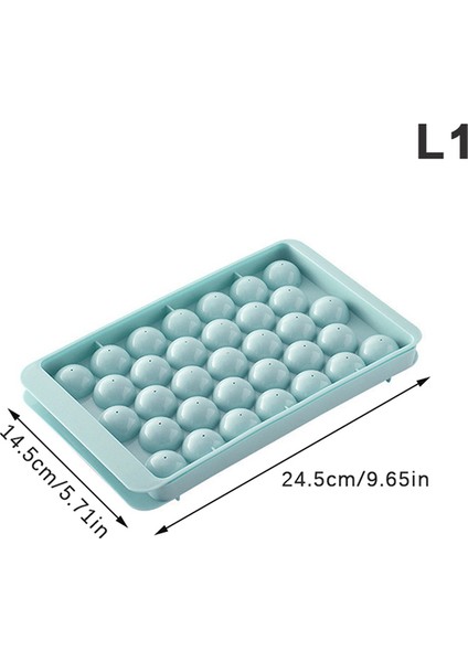 33 Izgaralar Buz Topları Kalıpları 3D Buz Küpü Makineleri Dıy Plastik Kalıplar Dondurma Araçları Buz Kalıbı Kutusu (Yurt Dışından)