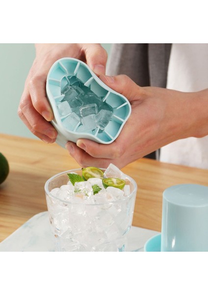 Kapaklı Silikon Buz Kovası Bardak Kalıbı Buz Küpü Makinesi Basın Tipi Dondurulmuş Kokteyl Viski Içecekleri Için Kolay Serbest Bırakılan 60 Buz Küpü (Yurt Dışından) fırsatları