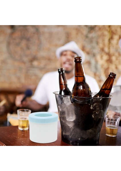 Kapaklı Silikon Buz Kovası Bardak Kalıbı Buz Küpü Kalıp Buz Tepsileri Dondurulmuş Kokteyl Viski Içecekleri Için Buz Yapıcı Kutusunu Hızla Dondurun (Yurt Dışından) modelleri