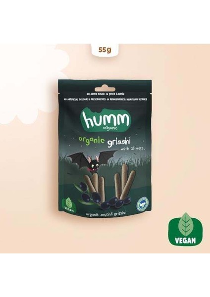 Vegan Zeytinli Grissini 55 gr