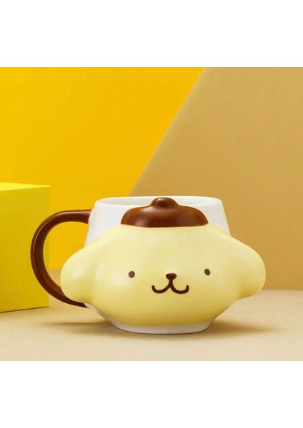 Pompompurin Köstebek Y2K Sanrio Sakura Kupa Bardak Kahve Çay Hediye
