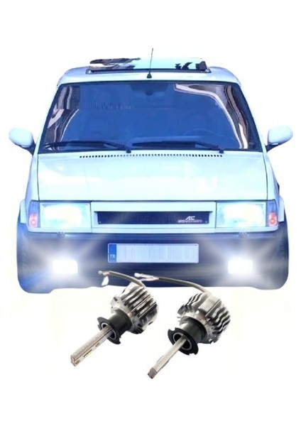 Tofaş Şahin H3 LED Sis Farı Ampulü Zero Fansız