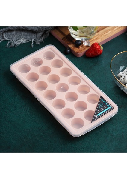 21 Kalp Şeklinde Yuvarlak Silikon Buz Kalıp Buz Kutusu Popsicle Kalıp Barware Viski Buz Topu Kalıp Yaratıcı Kapaklı Mutfak Aletleri (Yurt Dışından)
