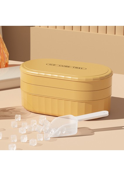 72 Büyük Kapasiteli Izgara ve Buz Küreği ile Yenilikçi 2 Katmanlı Buz Kalıbı - Içecekleri Soğuk Tutun Mutfak Barınıza Mükemmel Bir Ekleme (Yurt Dışından) fiyatları