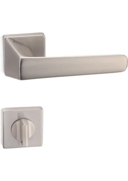 Concordıa Saten - Wc Rozetli Kapı Kolu - Hha177Ro11W Nb