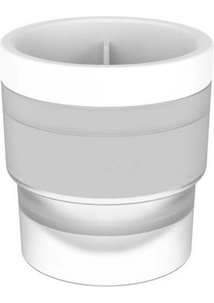 Küre Buz Küpü Kalıp Mutfak Istiflenebilir Yavaş Eriyen Dıy Buz Topu Yuvarlak Jöle Kokteyl Viski Içecek Için Kalıp Yapma (Yurt Dışından)