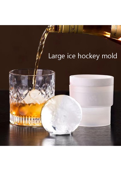 Küre Buz Küpü Kalıp Mutfak Istiflenebilir Yavaş Eriyen Dıy Buz Topu Yuvarlak Jöle Kokteyl Viski Içecek Için Kalıp Yapma (Yurt Dışından) indirimleri