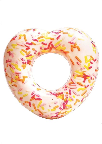 Intex Donut Kalp Şeklinde Şişirilmiş Simit 104 cm