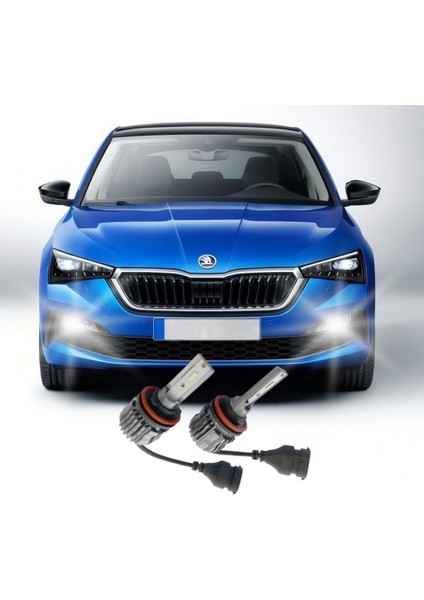 Skoda Scala LED Sis Farı Ampulu Zero H8