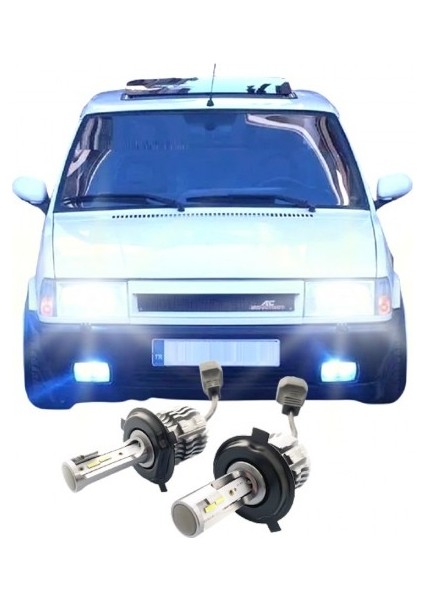 Tofaş Şahin H4 LED Xenon Oto Ampulü Zero Fansız fiyatları