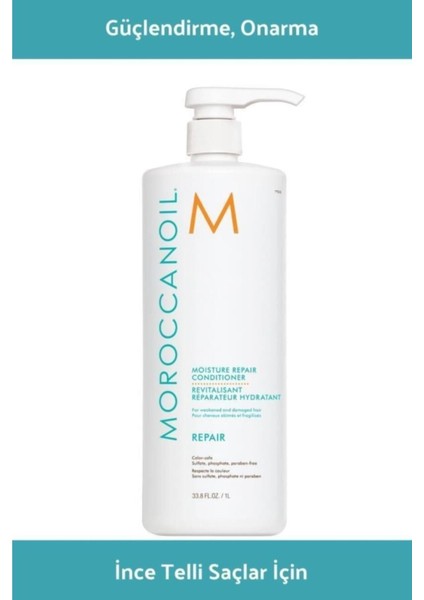 Moroccanoıl Repair Onarıcı Nem Veren Saç Kremi 1000 ml 1