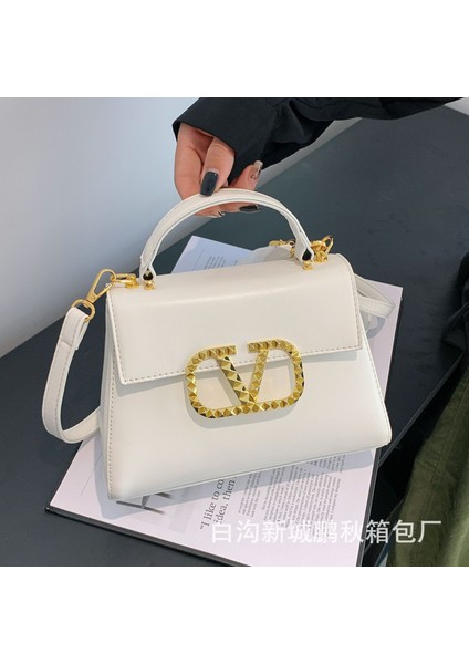 Sınır Ötesi Omuz Kadın Çantası 2024 Yeni Stil Basit Moda Üst Düzey Elde Tutulan Crossbody Çanta Yabancı Stil Çanta (Yurt Dışından)
