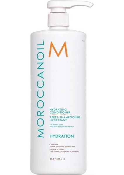 Moroccanoıl Hydration Kuru ve Boyalı Saçlar Için Sağlıklı Görünüm Sağlayan Besleyici Krem (1000 Ml)