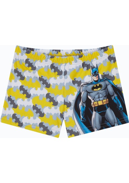 Dark Bat Trunk Gri Çocuk Mayo
