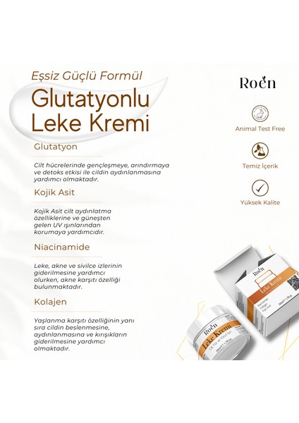 Leke Kremi, Cilt Krem, Kararma Ve Akne Izleri 50ml