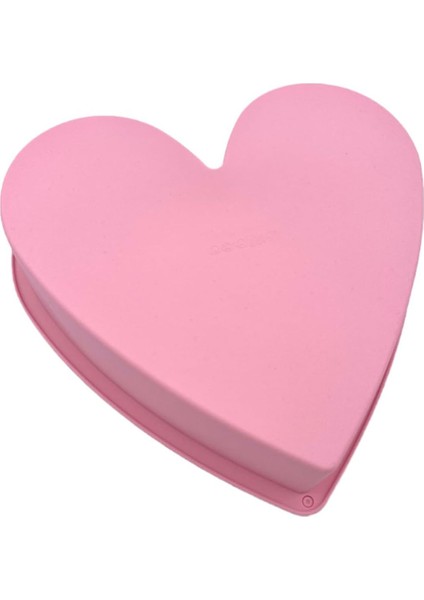 Kalpli Kek Tavası Silikon Kalıp (9 Inç), Romantik Gün Için Pişirme Pişirme Takımı Tepsisi, Doğum Günü Partisi, Sevgililer Günü, Fondan Kek, Turta, Tart Yapımı; Pembe; 7AF (Yurt Dışından) fiyatları