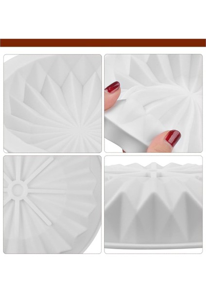 Yuvarlak Kek Tavası, 1 Adet Silikon Tava Büyük Çiçek Brownie Doğum Günü Pastası Ev Yapımı Pasta, Ekmek, Turta, Gökkuşağı Pastaları ve Şifon Kek Pişirme Kalıbı, Yapışmaz Tepsi Fırın (Yurt Dışından) modelleri