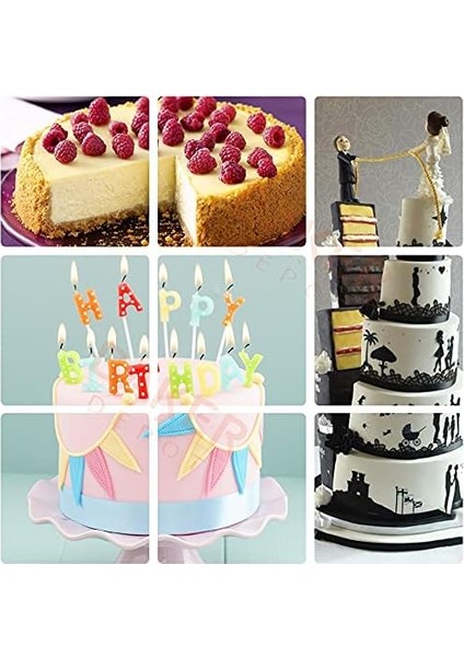 Yapışmaz Katmanlı Kek Pişirme Için Silikon Kalıp Bakeware Yuvarlak Kek Tavalar Çikolata Gökkuşağı Kek Doğum Günü Düğün Partisi Için 4 6 8 9 Inç 4'lü Set (Yurt Dışından)