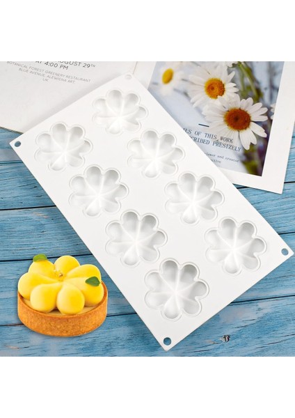 Çiçek Çörek Silikon Kalıp Fondan Kek Kalıbı Dıy Çikolata Pişirme Araçları Kek Dekorasyon Aksesuarları Bakeware (Çiçek A_11.8 X6.88 X0.8 Inç) (Yurt Dışından) fırsatları