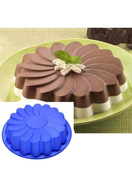 Silikon Kek Kalıbı Yapışmaz 9 Inç Yivli Tüp Kek Tavası Jello, Jelatin, Kek Için Silikon Pişirme Kalıpları, Yuvarlak Fırın Tavası (Yeşil) (Yurt Dışından) fiyatları