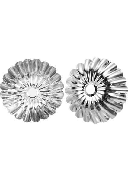 20 Adet Cupcake Kalıbı, Paslanmaz Çelik Mini Cupcake Kek Tavaları Cupcakes Için Pişirme Aracı, Mini Kek, Tatlılar, Puding, Büyük Poligon Çiçek Şekli 3,1 x 0,8 Inç (Yurt Dışından) fırsatları