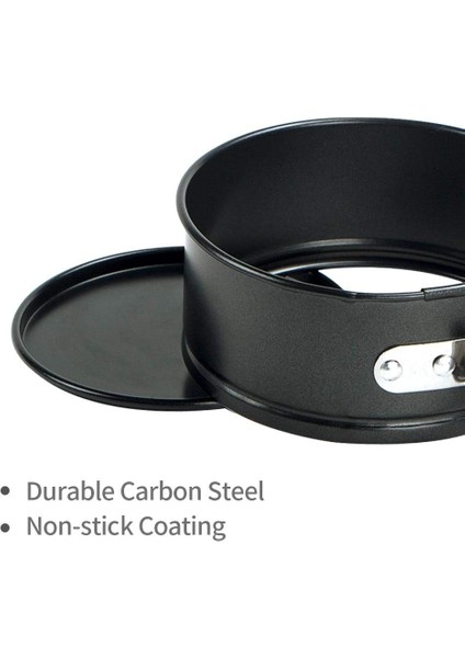 4,3 Inç Mini Yaylı Tava Seti 2 Parçalı Cheesecake Tavaları Çıkarılabilir Altlı Derin Tabak Tavaları Yuvarlak Kek Kalıpları Mini Cheesecake, Pizza ve Kiş Için Ip Aksesuarları (Yurt Dışından) modelleri
