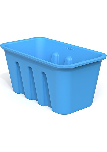 Buz Bloğu Kalıbı Ekstra Büyük Buz Kutusu Kapaklı Büyük Silikon Kutu Süper Buz Kutusu (Yurt Dışından)