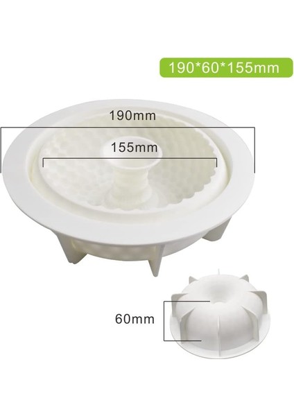 Silikon Kalıp Fırın Tepsisi Yapışmaz Pişirme Pasta Çikolatalı Kek Tatlı Dıy Dekorasyon Araçları (Sakyamuni O_7.6x2.4x6.6 Inç) (Yurt Dışından)