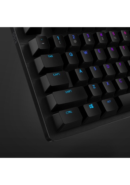 G G512 Carbon LIGHTSYNC RGB GX Brown Mekanik Oyun Klavyesi - Siyah