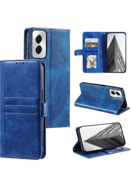 Motorola Moto G Güç 2024 Kickstand Cüzdan 6 Kart Yuvaları Pu Için Flip Case (Yurt Dışından)