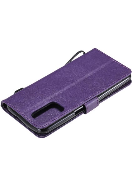 A93 5G/A74 5G/A54 5g Için Flip Case Kart Yuvası ile Klasik Düz Renk (Yurt Dışından) indirimleri