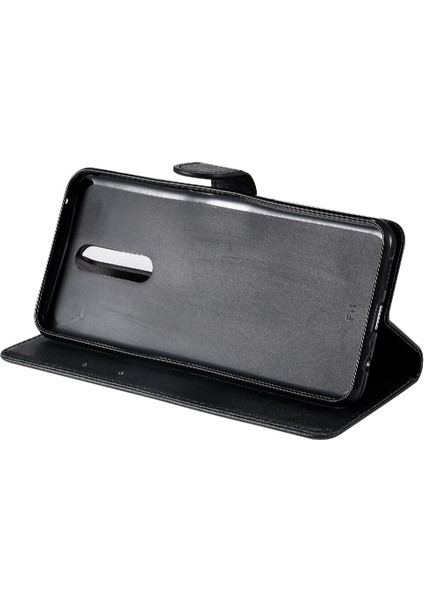 Kart Yuvası ile F11 Için Flip Case Iş Cüzdan Telefon Kılıfı Klasik (Yurt Dışından) indirimleri