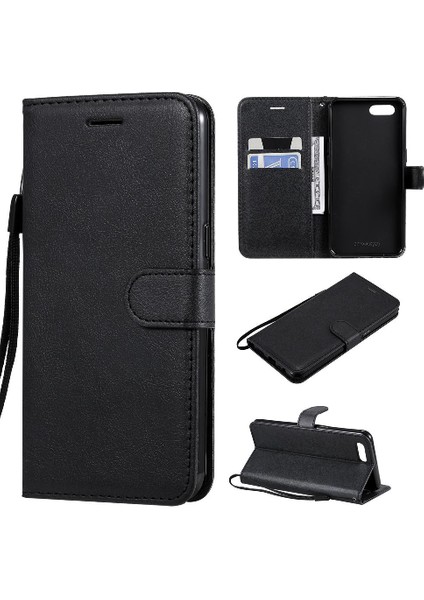 Kart Yuvası Iş ile A5/A3S Yüksek Kaliteli Deri Için Flip Case (Yurt Dışından)