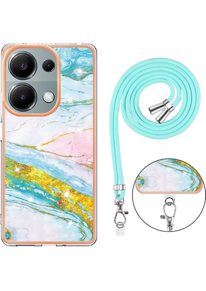 Xiaomi Redmi Için Not 13 Pro 4g Tampon Mermer Anti-Scratch Yumuşak Kayış (Yurt Dışından)