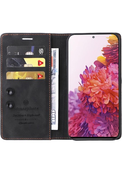 Samsung Galaxy S20 Flip Kapak Için Flip Case Basit Iş Cüzdan Kılıf (Yurt Dışından)