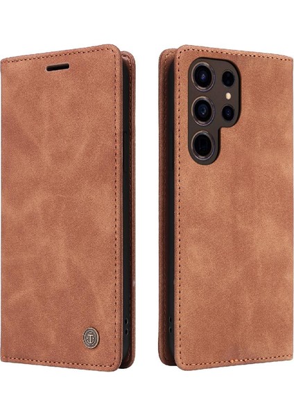 Samsung Galaxy S24 Için Flip Case Ultra Cüzdan Darbeye Kapak Kılıfı (Yurt Dışından)