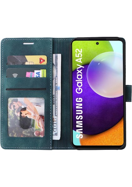Samsung Galaxy Için Flip Case A53 5g Cüzdan Basit Iş Kapak Çevirin (Yurt Dışından)