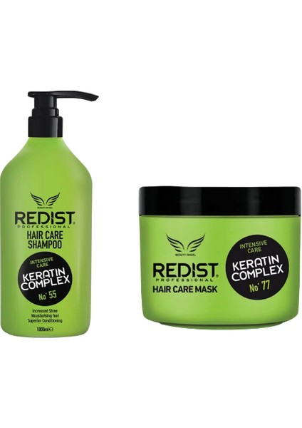 Keratin Complex Şampuan 500ML. + Keratin Maske 500ML.