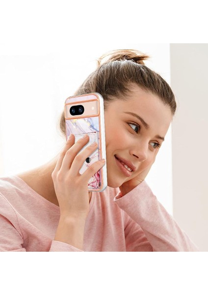 Google Piksel 8A Mermer Yumuşak Tpu Tampon Kart Yuvaları Için Kılıf Ince Cüzdan (Yurt Dışından) fırsatları