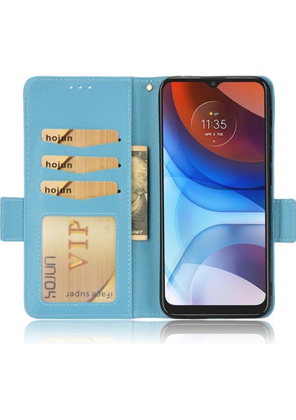 Motorola Moto E7I Güç Pu Deri Kart Yuvaları Tutucu Yan Toka (Yurt Dışından) fiyatları