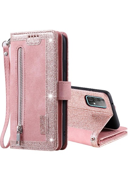 Samsung Galaxy Için Flip Case A52S 5g Kordon Cüzdan Kickstand 9 Kart Yuvaları (Yurt Dışından)